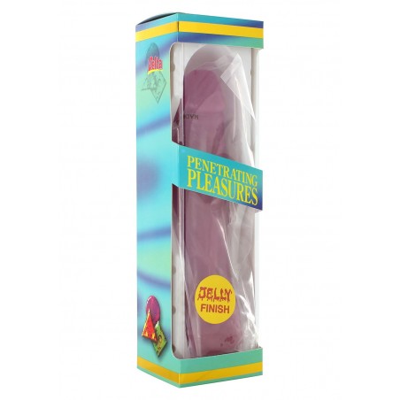 Dildo-JELLY PURPLE DONG