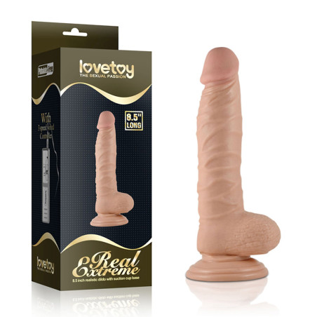 8.5" Real Extreme Dildo Flesh
