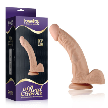 8.5" Real Extreme Dildo Flesh