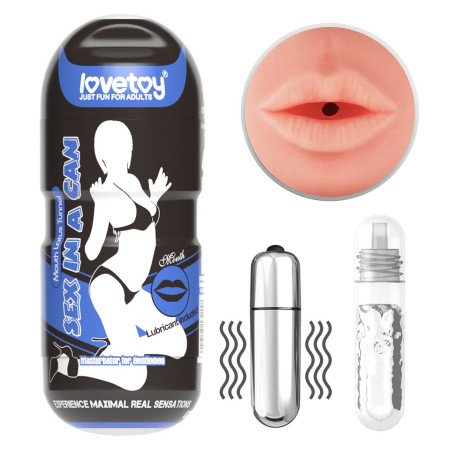 Sex In A Can Mouth Lotus Tunnel - Vibrating