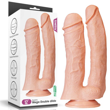 12'' Realistic Mega Double...