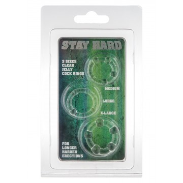 Pierścień-STAY HARD - THREE...
