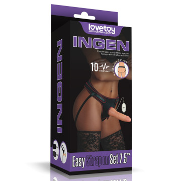 Vibrating Easy Strapon Set...