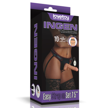 Vibrating Easy Strapon Set...
