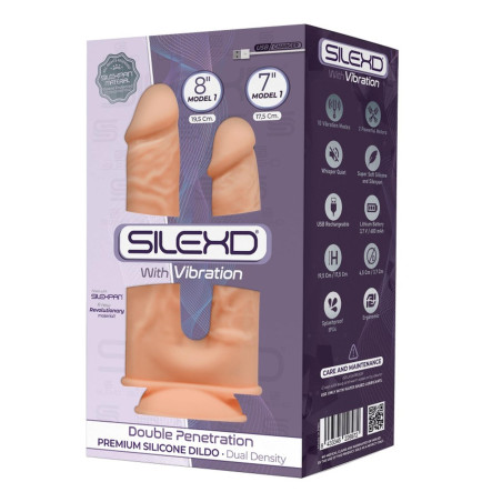Dildo-SD.Model 1 (8"&7") Flesh BOX Motor + LRS