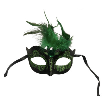 Maska-Venetian Mask Green...