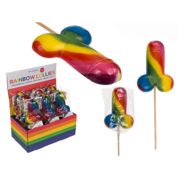 Lizak tęczowy penis/Rainbow...