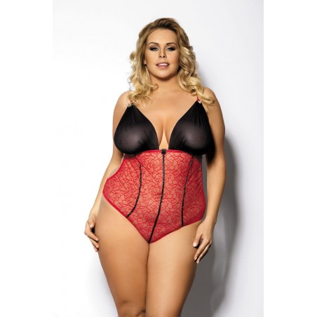 FOSCO black - red body XXL+ ( czarno - czerwone body )