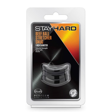 STAY HARD BEEF BALL STRETCHER SNUG BLACK