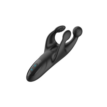 Tapping and vibrating penis...