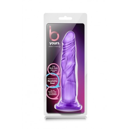 Dildo-B YOURS SWEET N HARD 5 PURPLE