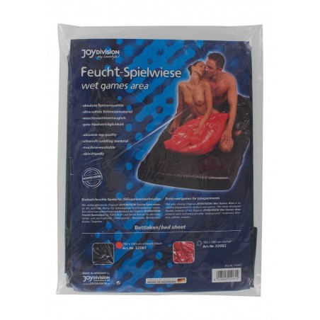 BDSM-Wet games area, bed sheet,180 x 260 cm, black