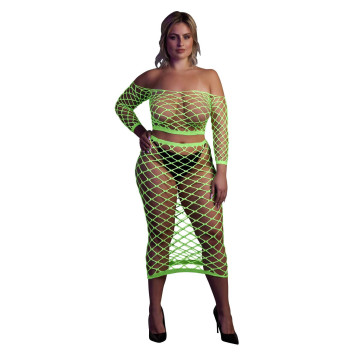 Long Sleeve Crop Top and...
