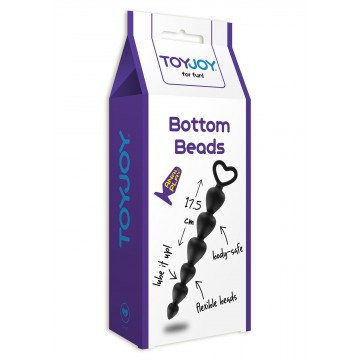Plug/kulki-BOTTOM BEADS BLACK
