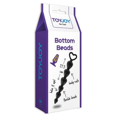 Plug/kulki-BOTTOM BEADS BLACK