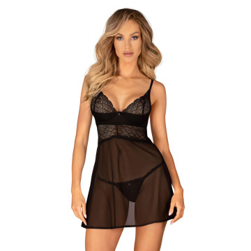 Chemeris babydoll i stringi...
