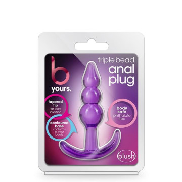 B YOURS TRIPLE BEAD ANAL...