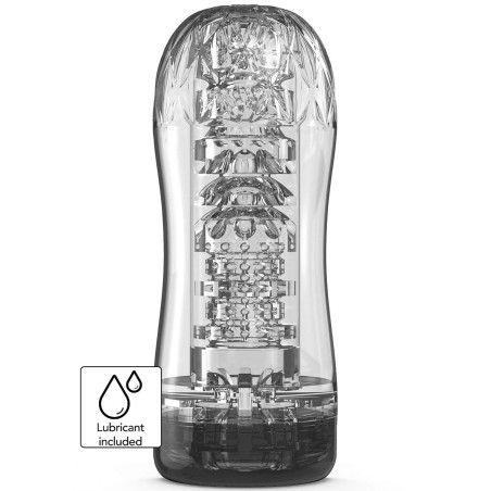 Clear Blast Vacuum Stroker Transparent