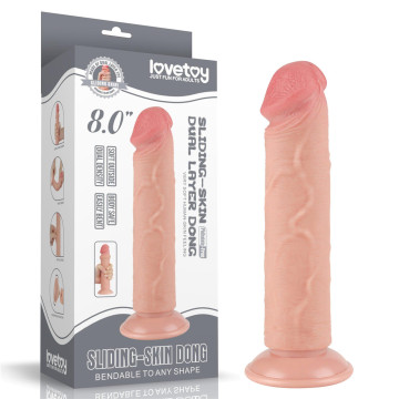 8'' Sliding Skin Dual Layer...