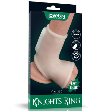 Vibrating Silk Knights Ring...