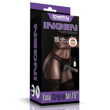 Vibrating Easy Strapon Set...