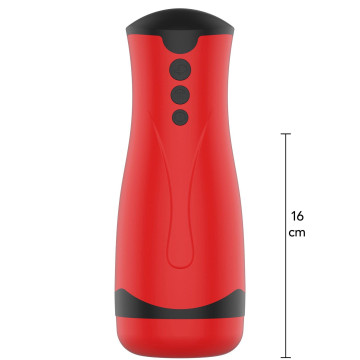 Super Suction Masturbator Red
