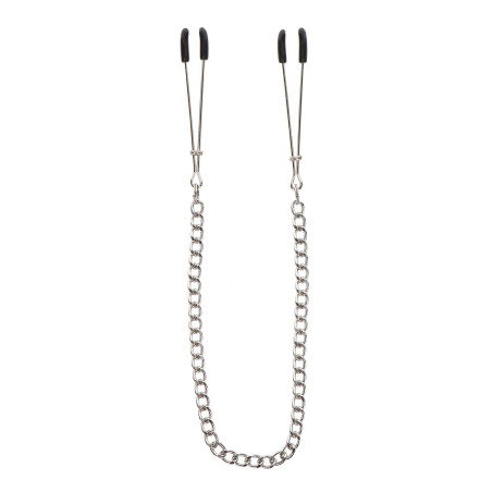 Tweezers With Chain Silver