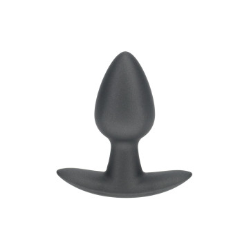 Smooth Silicone Anal Plug -...