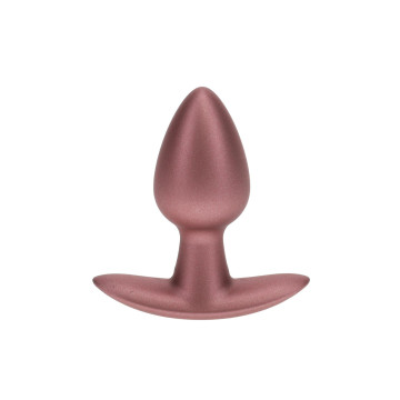 Smooth Silicone Anal Plug -...