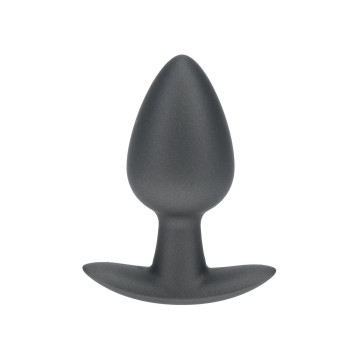 Smooth Silicone Anal Plug -...