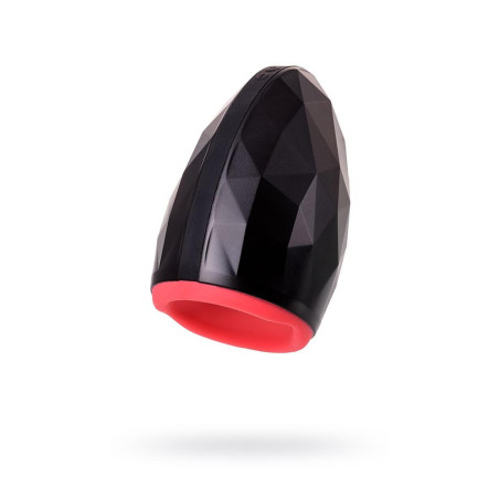 EROTIST Magma Rechargeable masturbator with heating, Silicone, Black, 12 cm