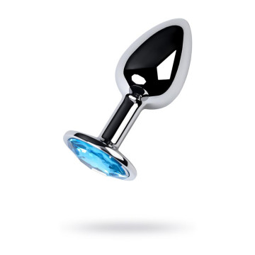 Silver anal plug TOYFA...