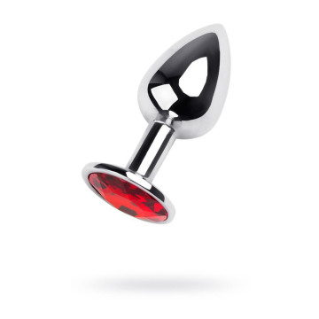 Silver anal plug TOYFA...