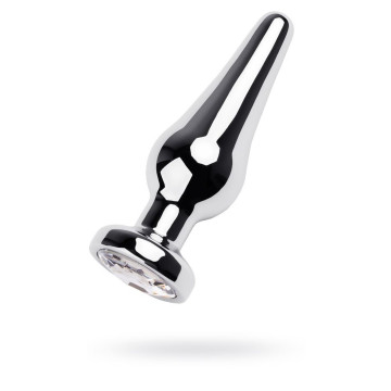 Silver anal plug TOYFA...