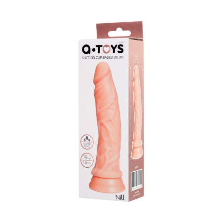 A-TOYS, Realistic Dildo, TPE, Flesh, 16,5 cm