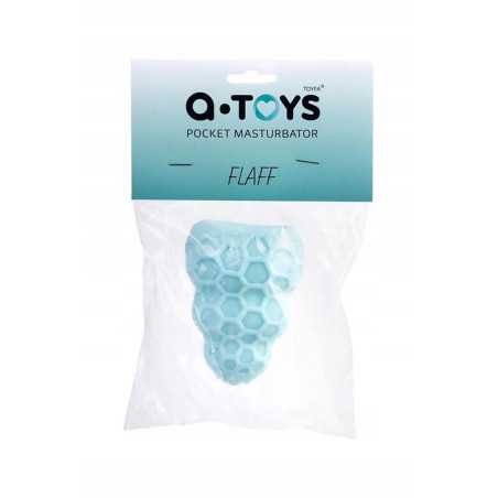 Masturbator TOYFA A-Toys, ass, blue color, 14 cm