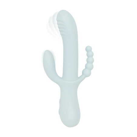Good Vibes Only - Sage - Triple Stimulation Vibe - Blue