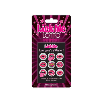 Lick Me Lotto – 12 unique...