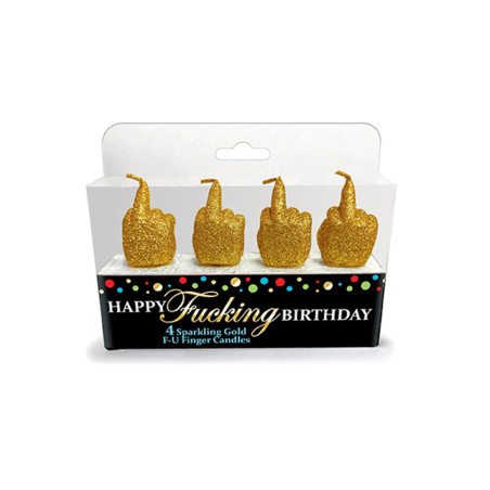Happy F’ing Birthday Candle Set