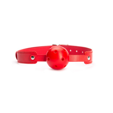 Red Breathable Ball Gag