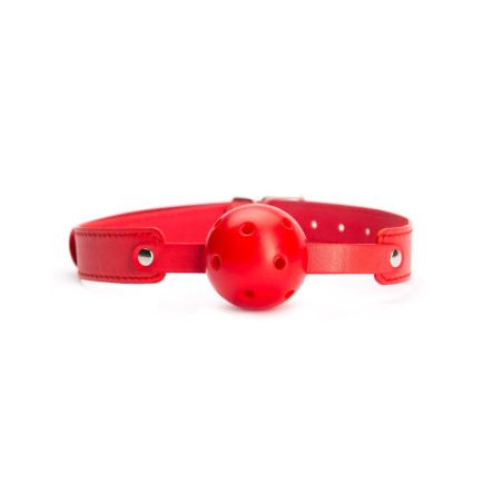 Red Breathable Ball Gag