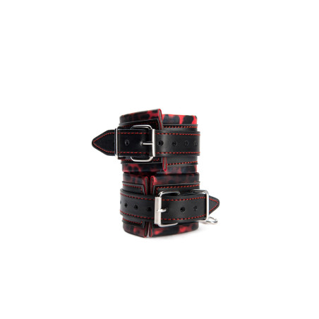 Leopard Wrist Cuffs