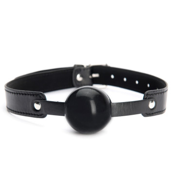 Black Ruby Ball Gag