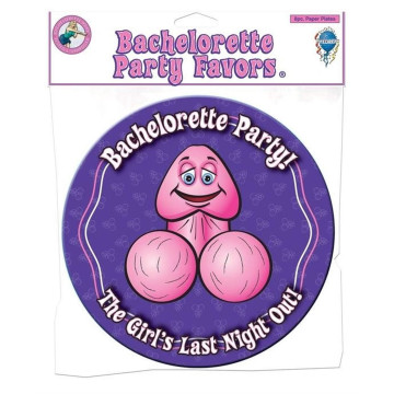 B.P. PAPER PLATES 8PC.