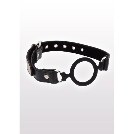 Open Ring Gag Black