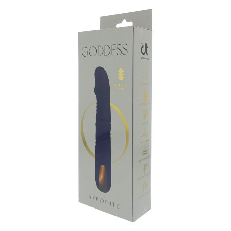 GODDESS AFRODITE UP AND DOWN VIBRATOR WITH ROTATING BEADS