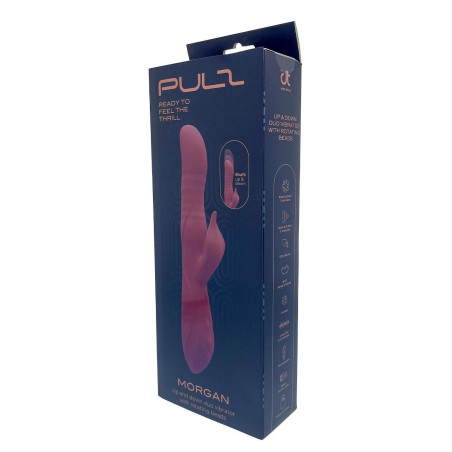 PULZ MORGAN UP AND DOWN DUO VIBRATOR WITH ROTATING BEADS