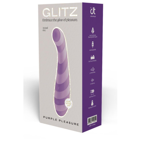 GLITZ PURPLE PLEASURE G-SPOT VIBRATOR