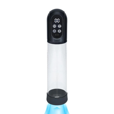 Engage - Automatic Waterproof Penis Pump and Masturbator - Gun Metal