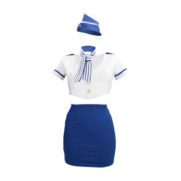 Stewardess Costume - S/M -...